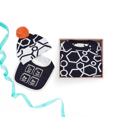 Happy Scientist 3-pc Knit Gift Set