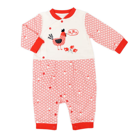 Rooster Organic Romper