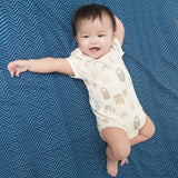 Night Owl Organic Short Sleeve Bodysuit