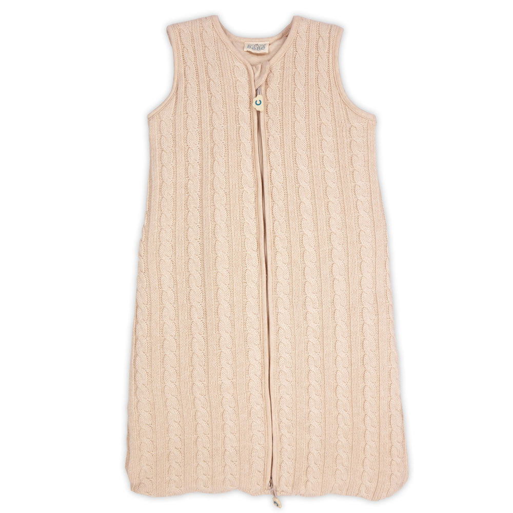 Organic Heartwarming Knit Sleeping Bag