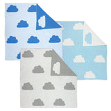 Cloudy Blanket Baby Blue
