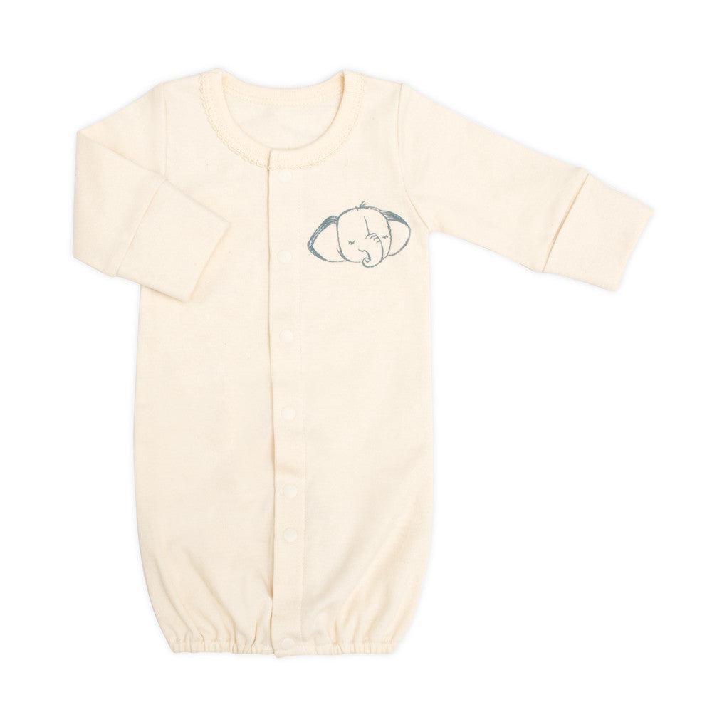 Little Elephant Organic 2-in-1 Sleeping Gown