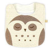 Night Owl Stripe Romper and Bib Set