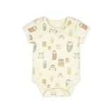 Night Owl Organic Short Sleeve Bodysuit