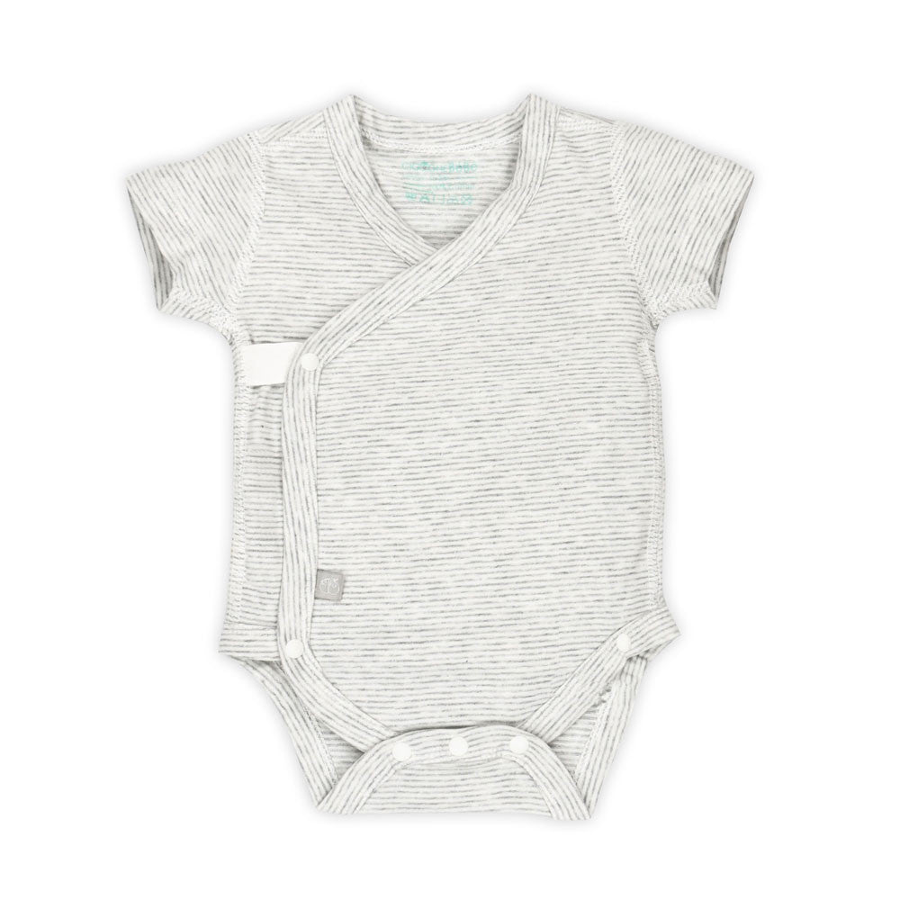 Short Sleeve Wrap Bodysuit