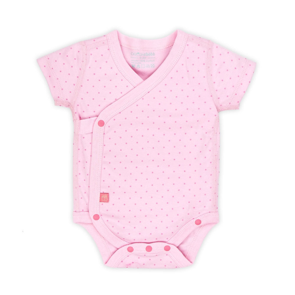 Short Sleeve Wrap Bodysuit