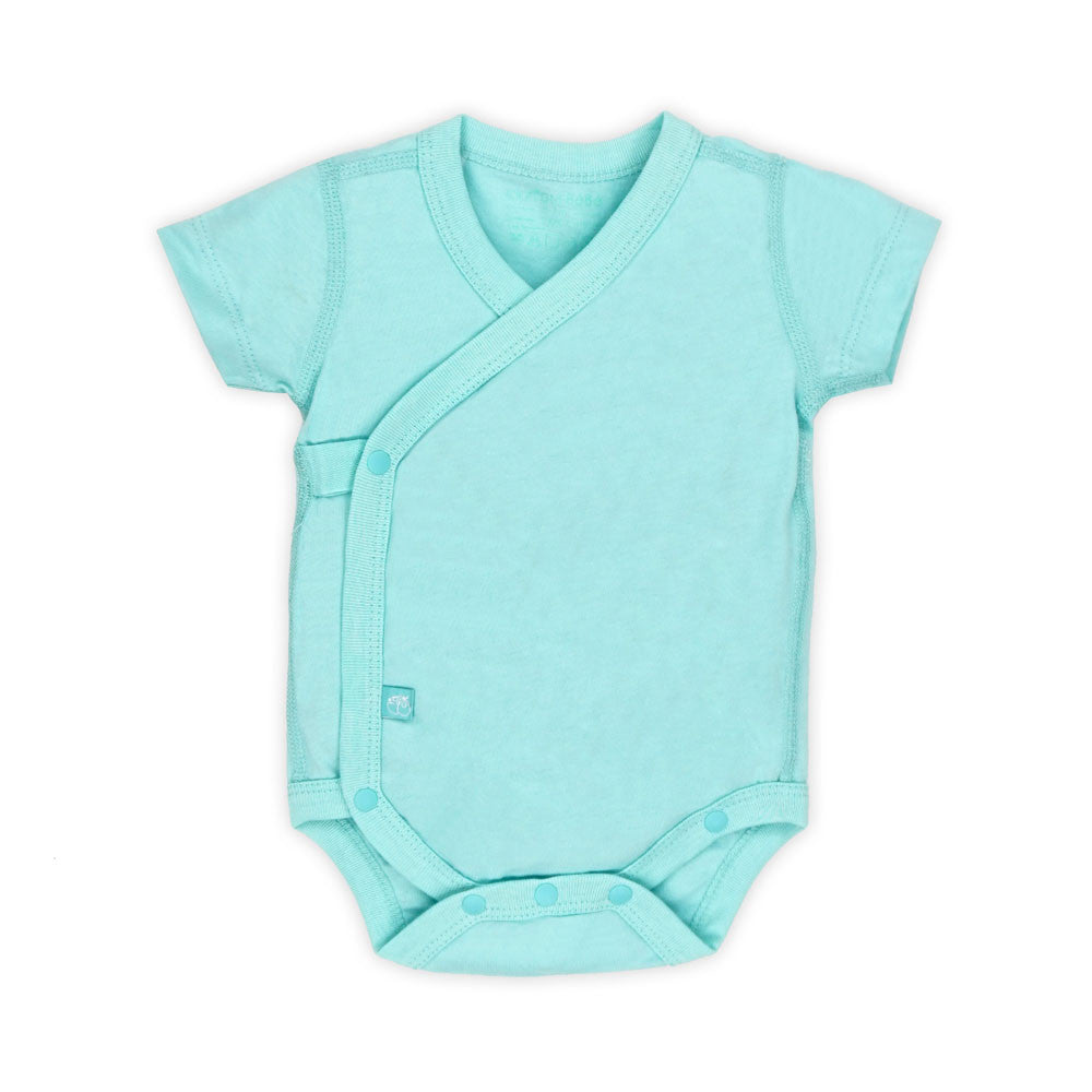 Short Sleeve Wrap Bodysuit