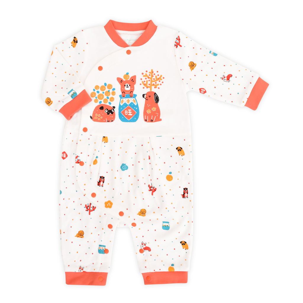 Year of Dog Organic Romper