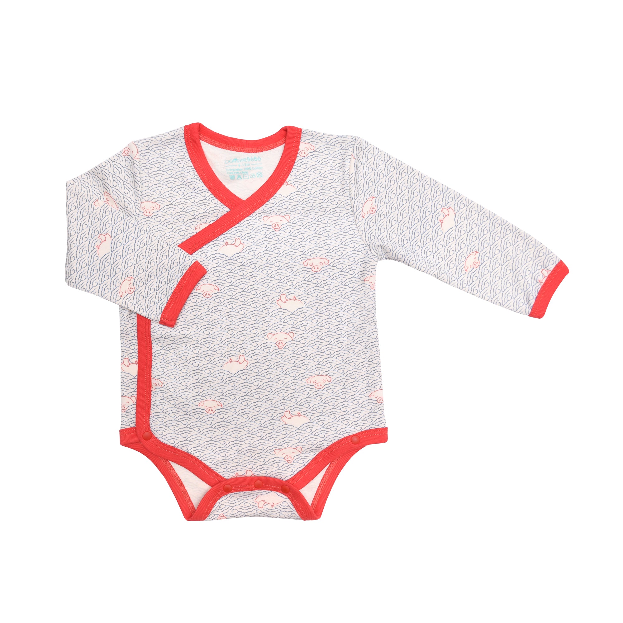 Year of Pig Organic Bodysuit
