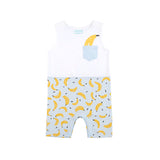 Banana Pocket Tank Romper