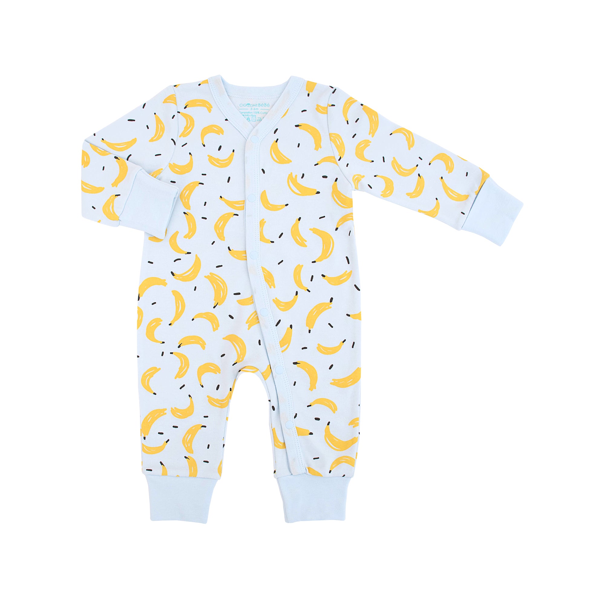 Banana Long Sleeve Romper