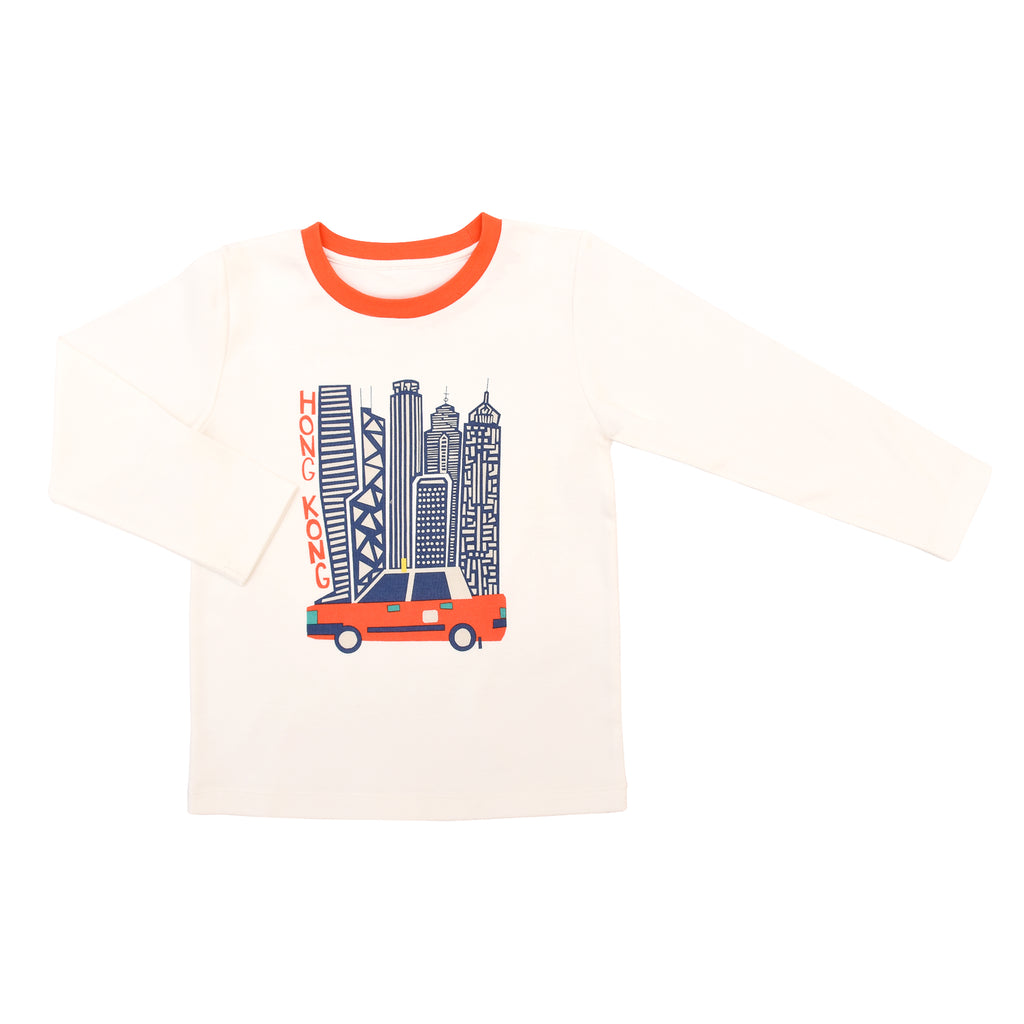 Hong Kong  Big Taxi Organic Tee