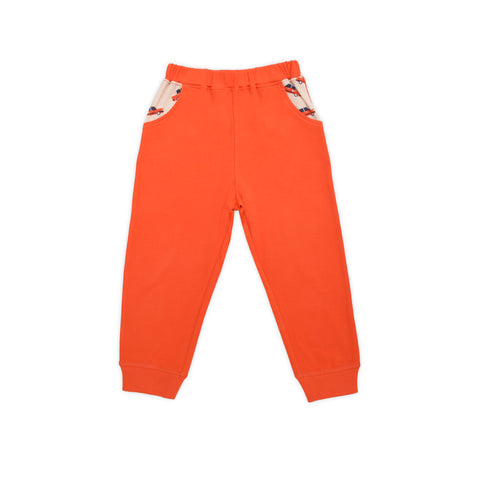 HK Red Taxi Organic Pants