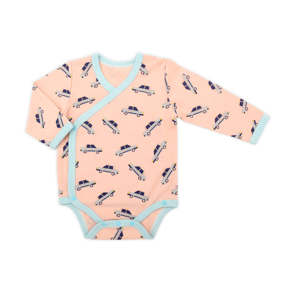 Hong Kong Blue Taxi Organic Bodysuit