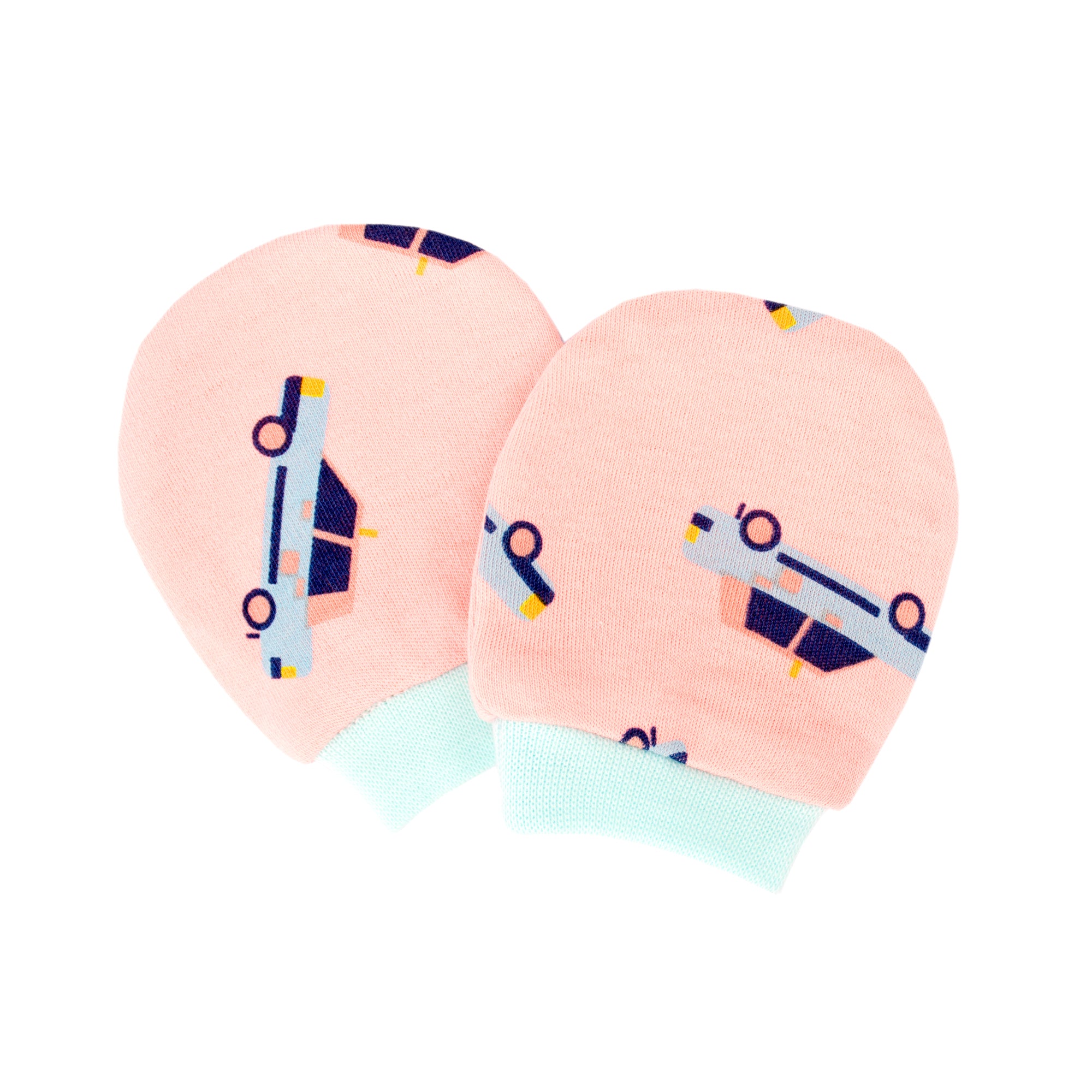 Hong Kong Blue Taxi Organic Mitten