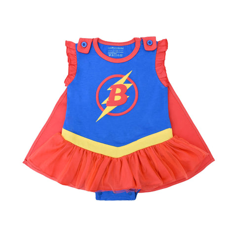 Superhero Action Bodysuit-Dress