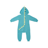 Dino Spikes Knit Romper