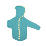 Dino Spikes Knit Hoodie