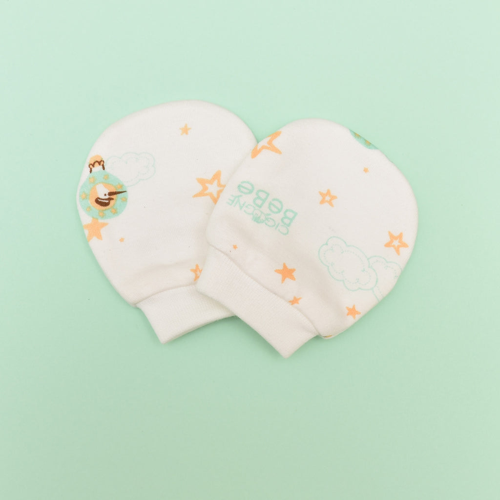 Stork Balloon Mittens