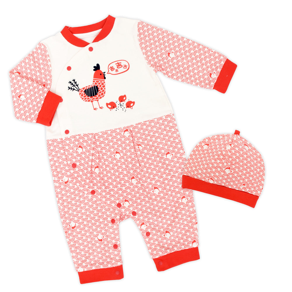 Rooster Organic Romper