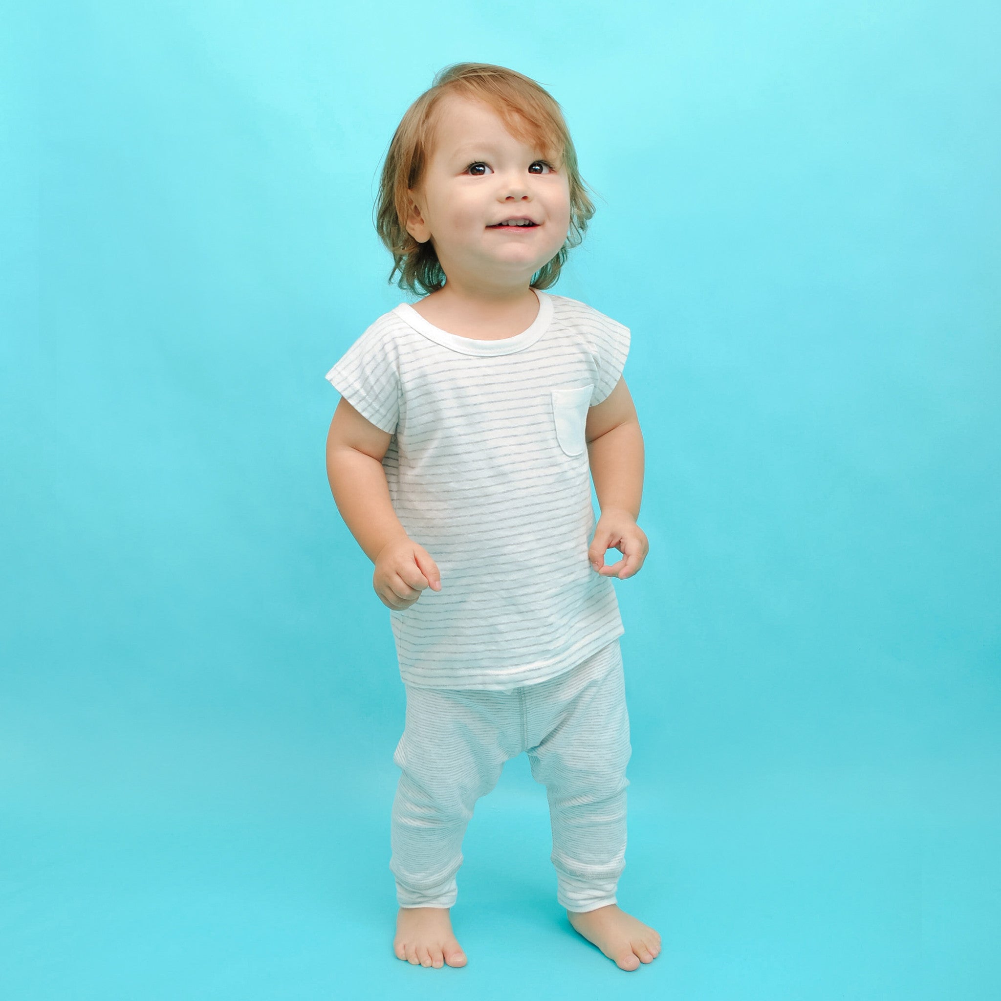 Chalky Stripe  Reversable Sweatpants