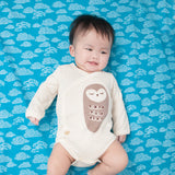 Night Owl Organic Stripe Bodysuit