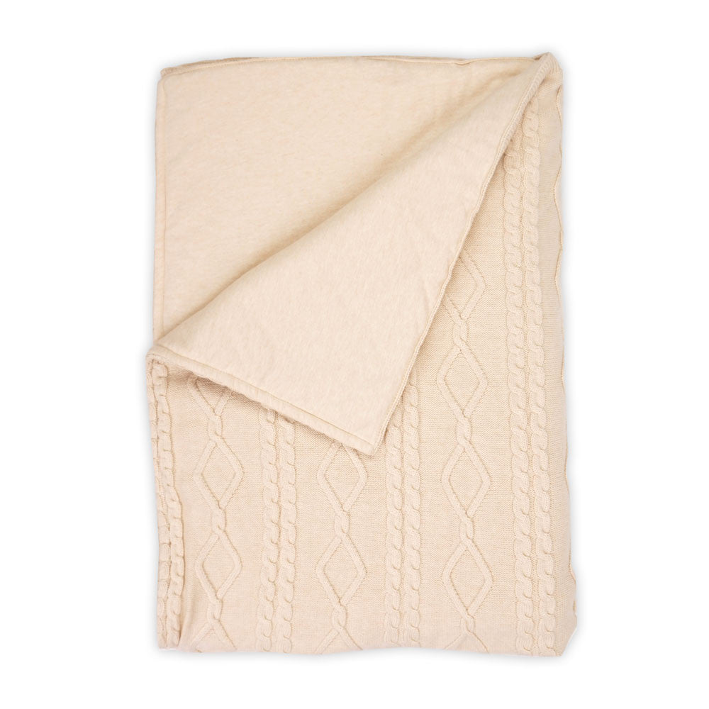 Organic Heartwarming Knit Blanket