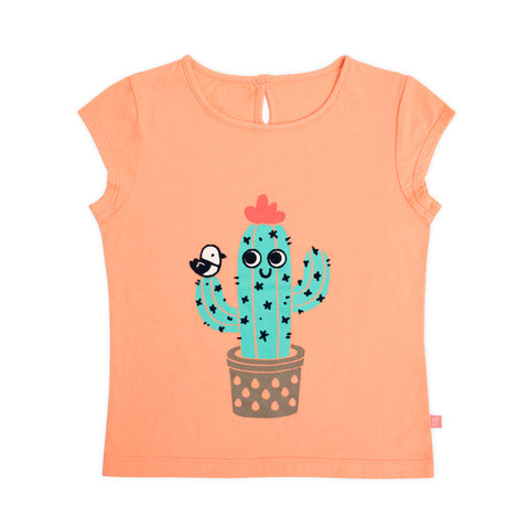 Cactus Organic Girl Top