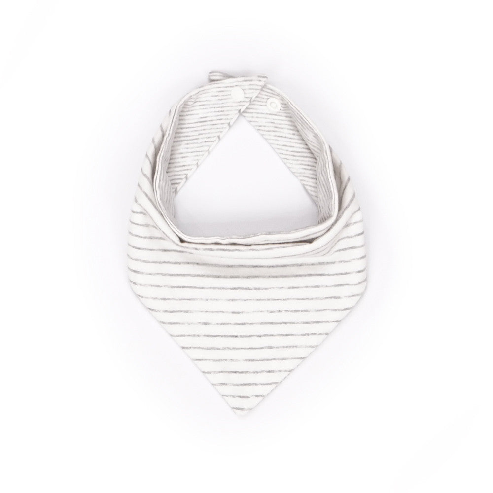 Chalky Stripes Reversible Bandana Bib