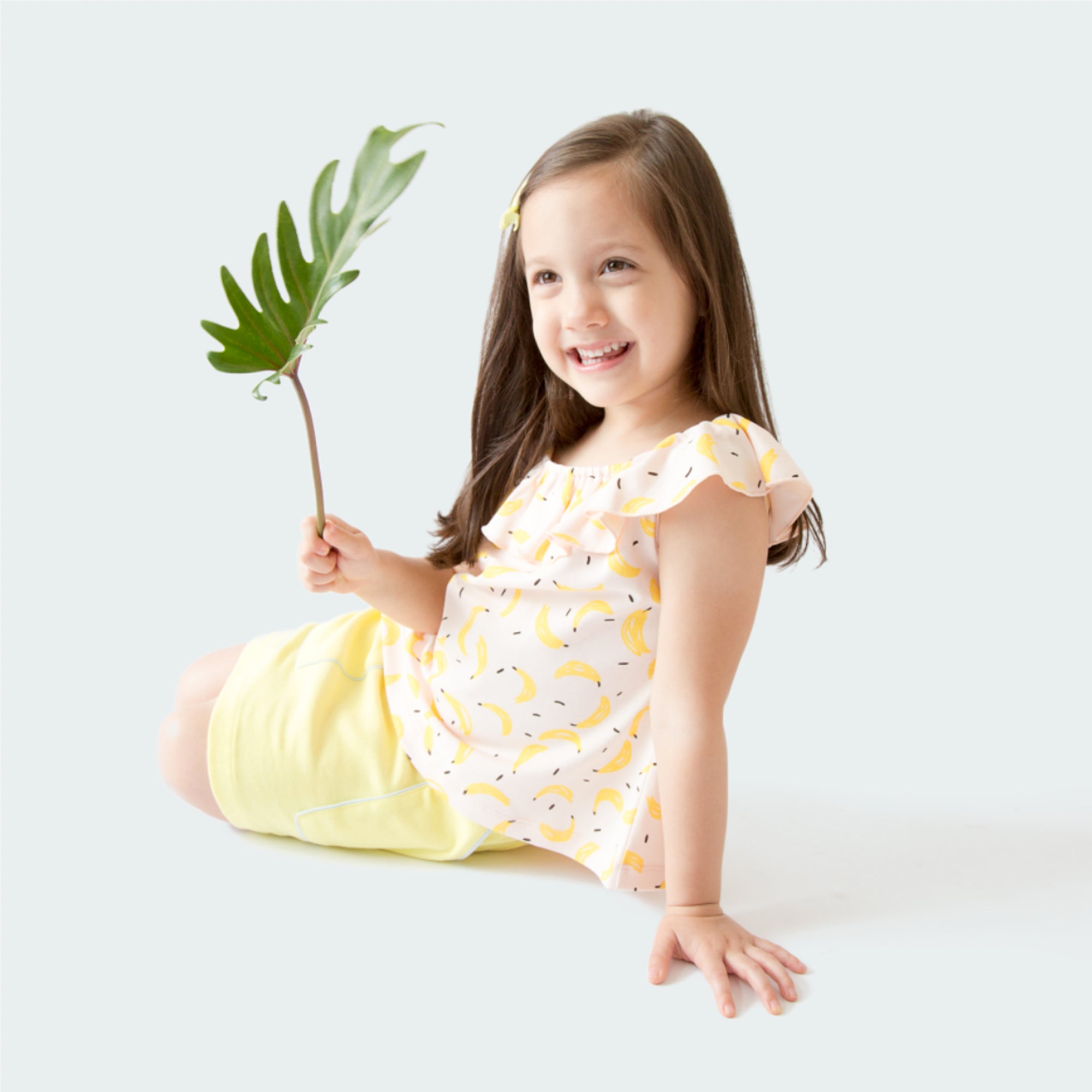 Banana Off Shoulder Top