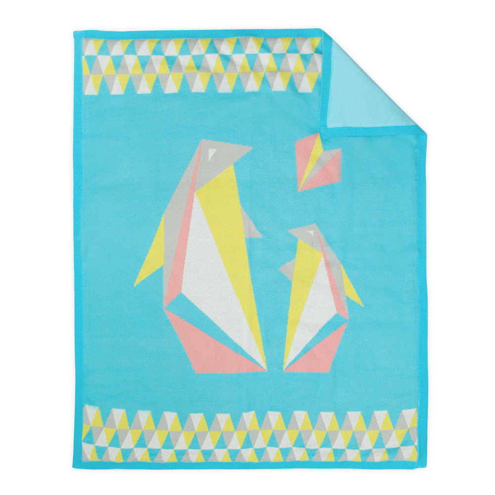 Frosty Penguin Blanket