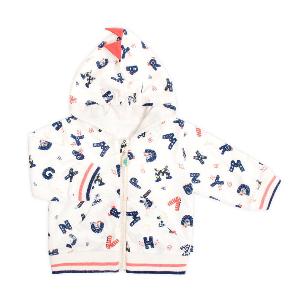 Alphabet Monster Organic Jacket