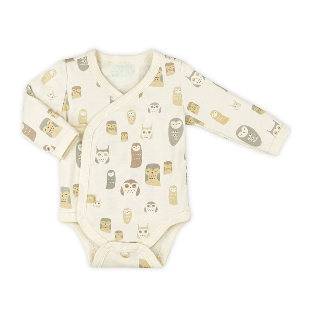 Night Owl Organic Long Sleeve Bodysuit