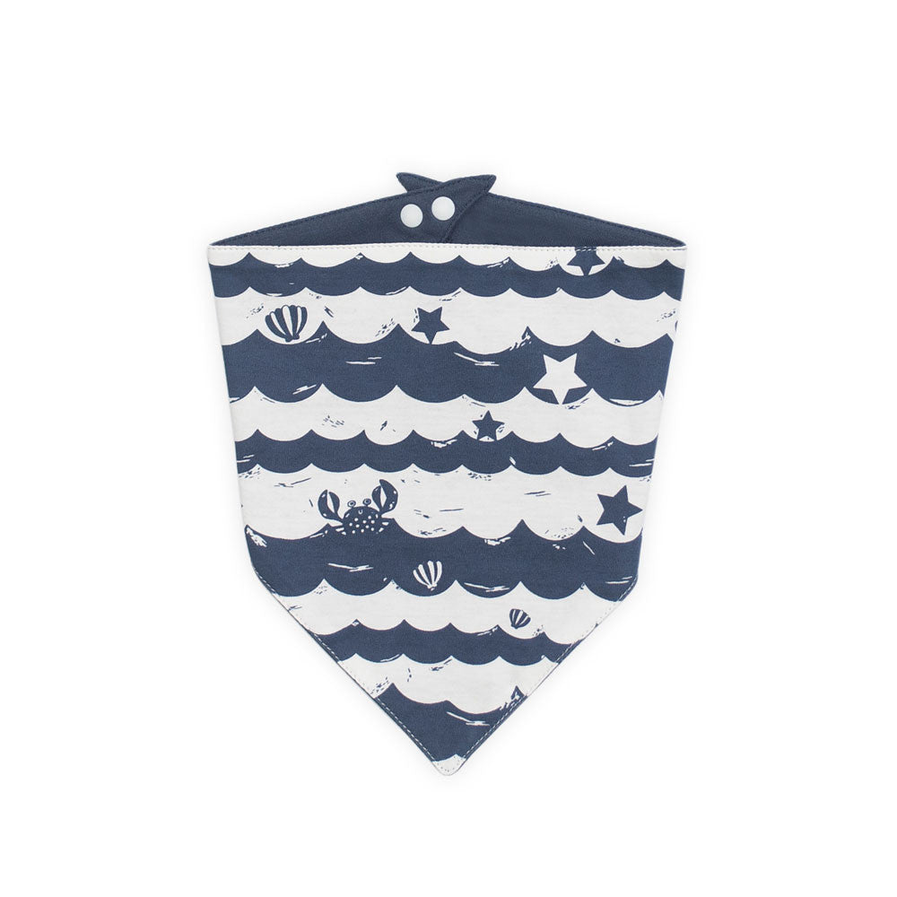 Sea Stripes Bandana Bib