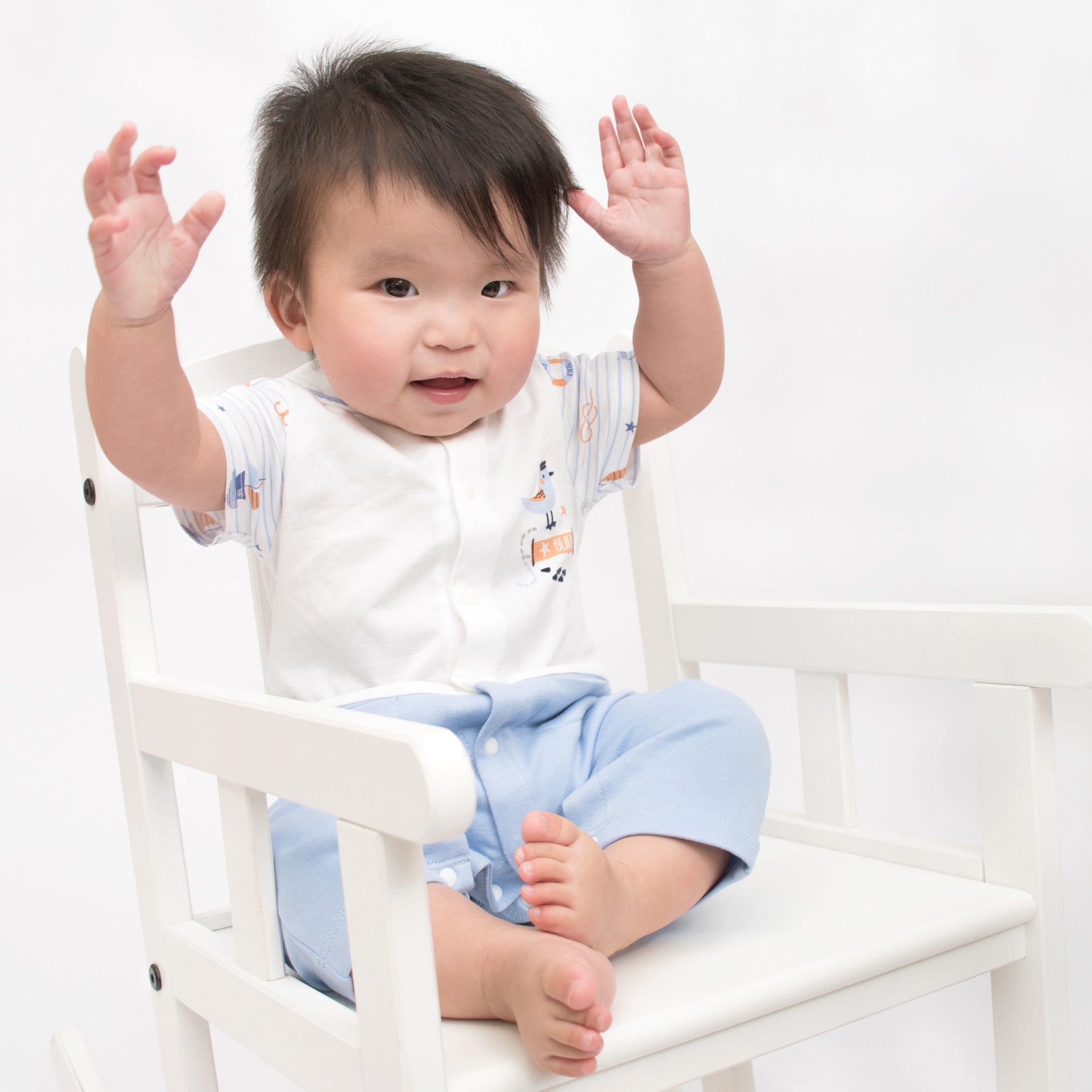 Seaside Short Sleeve Tee Romper