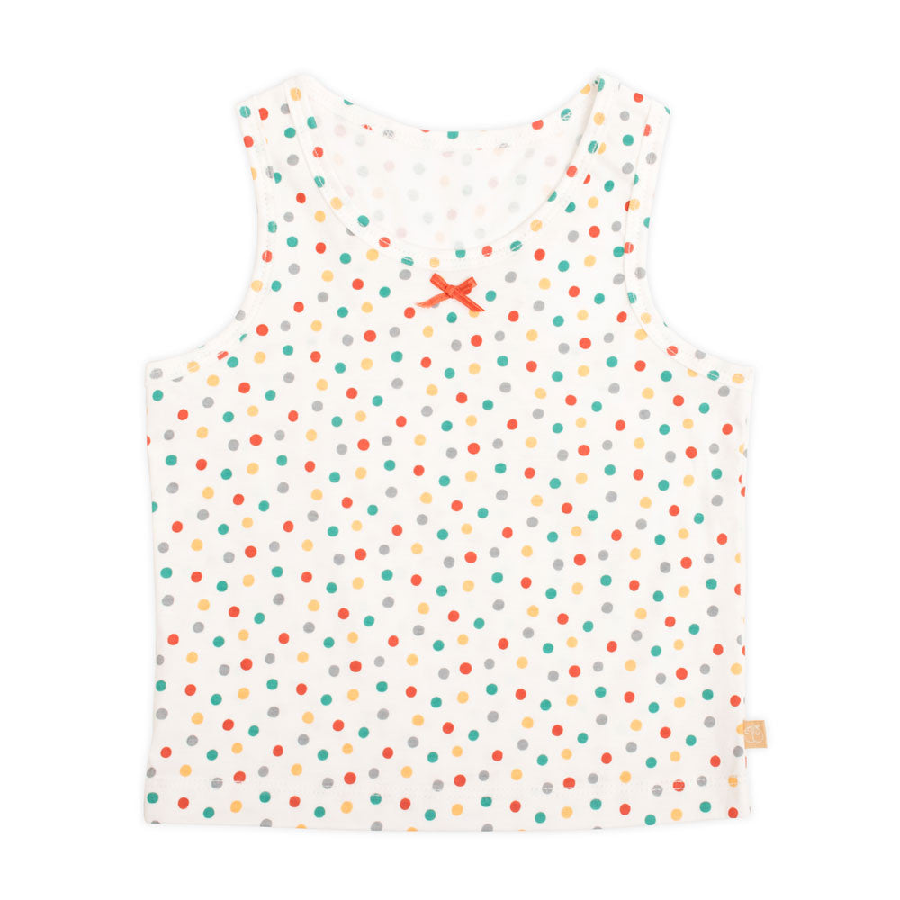 Strawberry Dot Tank Top