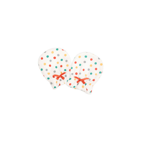 Strawberry Dot Mittens
